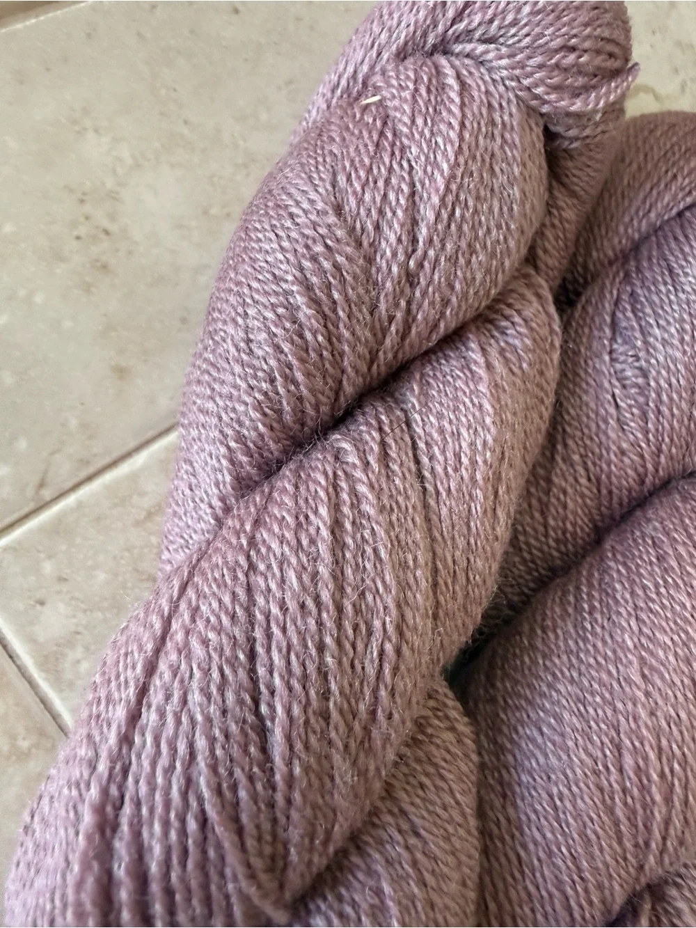 Knit Picks Gloss Lace Yarn - Velveteene (Mauve) - 2 Hanks